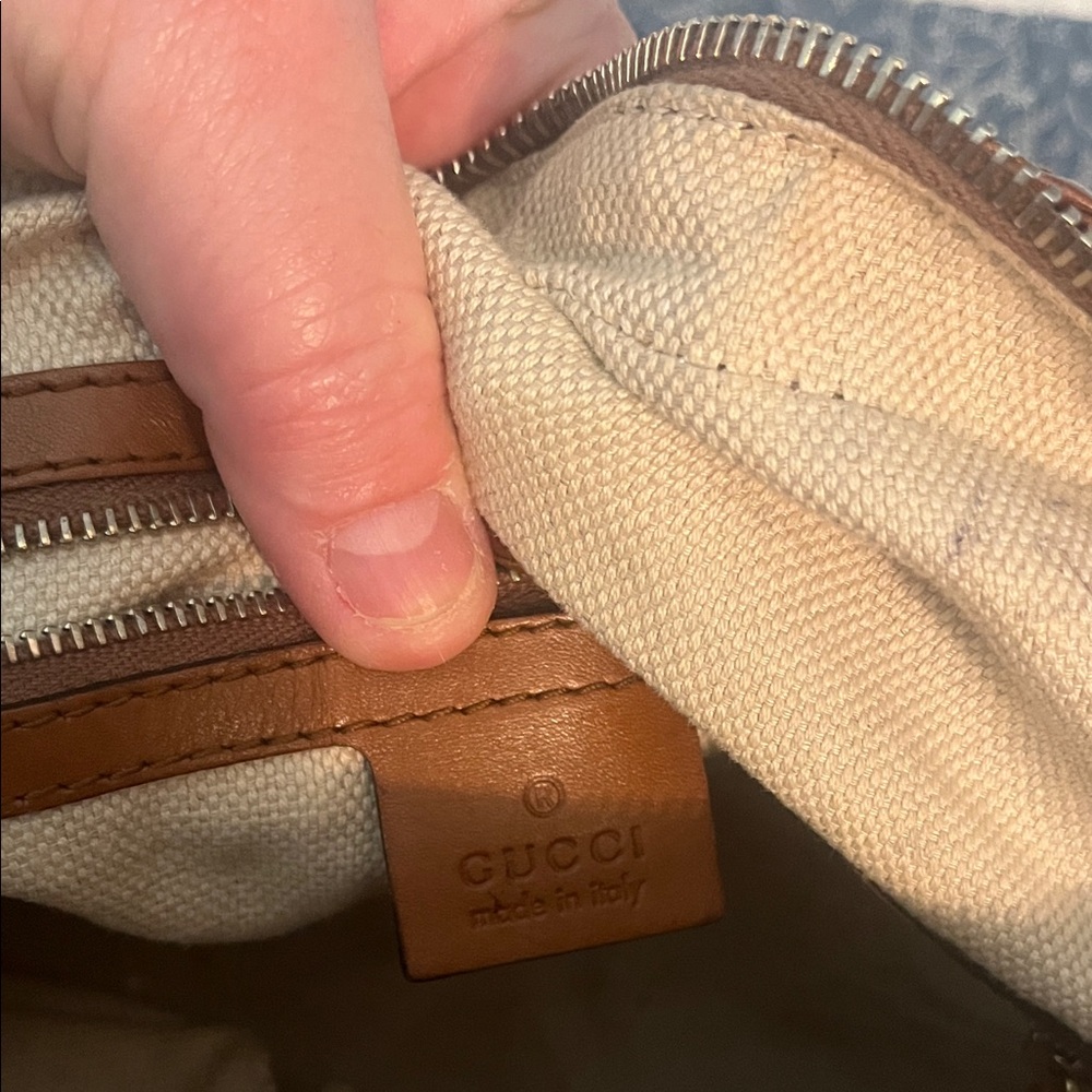 Authentic Gucci Monogram Satchel - Picture 13 of 13